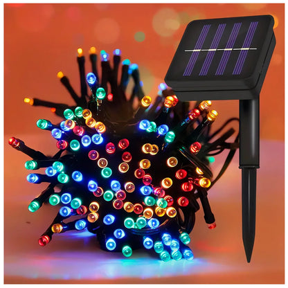 Luces Navideñas Con Panel Solar GUIRNALD